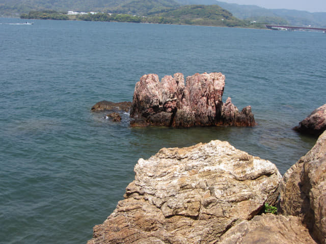 濱松 濱名湖 舘山 とさか岩 (鳥冠岩、雞冠岩)