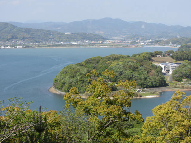 濱松大草山展望廣場 展望台 俯瞰濱名湖