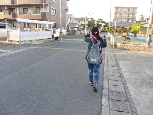 濱松馬郡車庫巴士總站步行往弁天島海濱公園