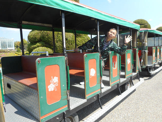 日本濱松．濱松花卉公園 遊園觀光列車