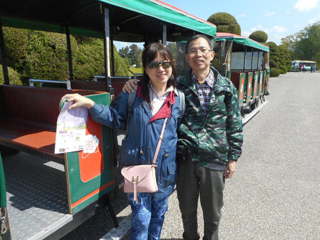 日本濱松．濱松花卉公園 遊園觀光列車