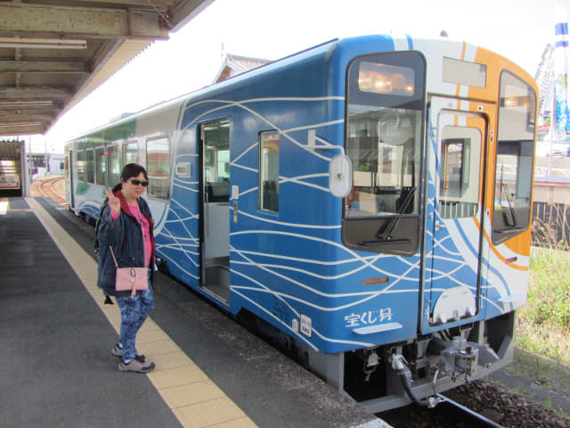 濱松天濱線鐵道 西鹿島駅月台