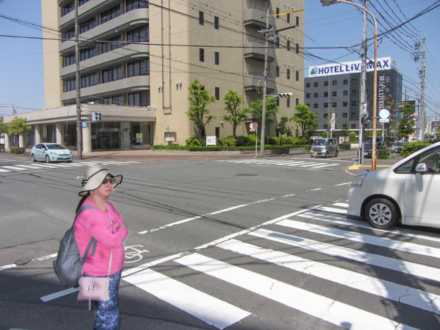 靜岡縣掛川市 天濱線鐵道掛川駅 步行往掛川城