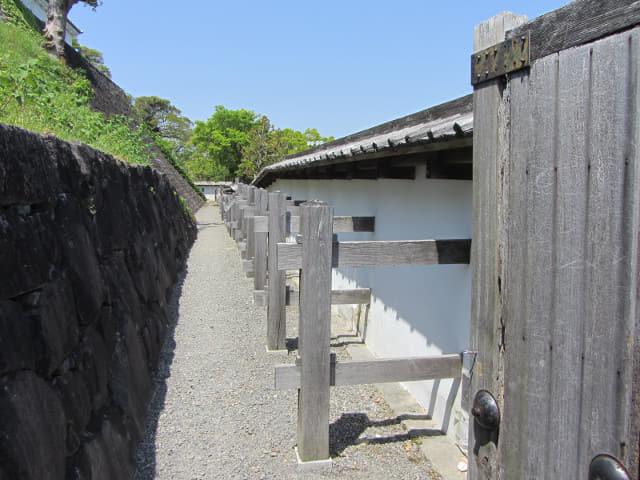 掛川城 本丸天守閣主要防禦圍牆