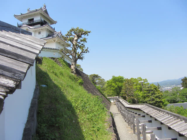 掛川城 本丸天守閣主要防禦圍牆