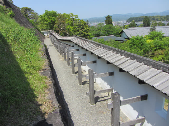 掛川城 本丸天守閣主要防禦圍牆