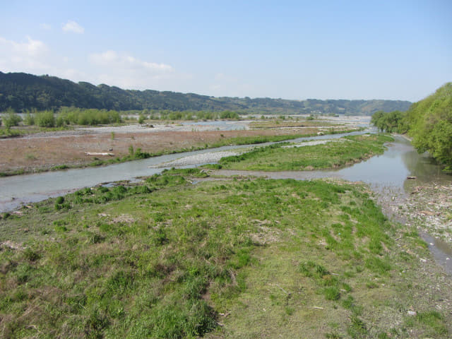 橫躺大井川兩岸的蓬萊橋