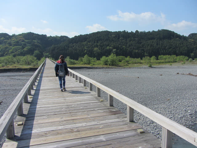 靜岡縣島田市 蓬萊橋 世界最長的木橋