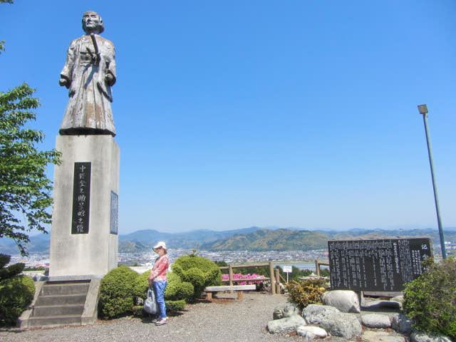 靜岡縣牧之原大茶園 中條景昭像公園