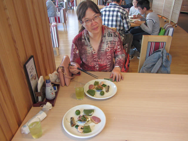 牧之原大茶園 富士茶之都博物館 丸尾原餐廳 茶姬膳頭盤七品盛