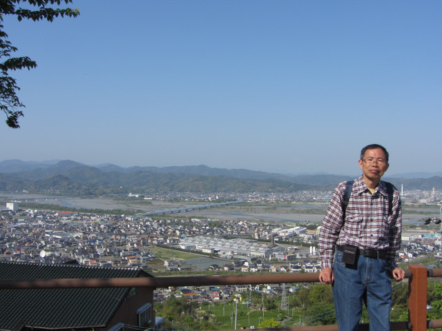 靜岡縣牧之原大茶園．牧之原公園 眺望大井川、金谷市、島田市