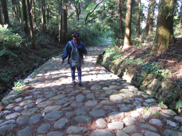 靜岡縣島田市 舊東海道金谷坂石畳