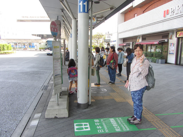 静岡駅北口前11號乘場 往日本平42號巴士 