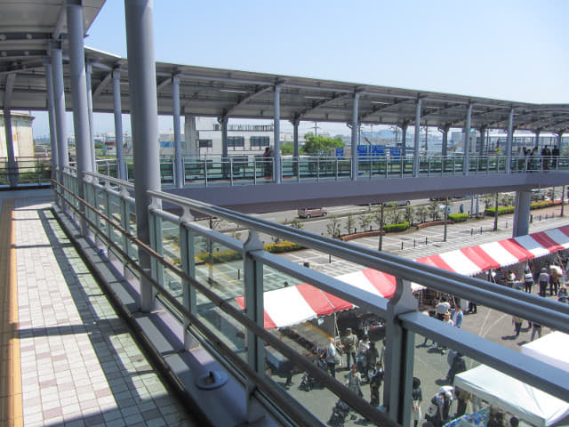 静岡市 清水駅 (Shimizu Station) 前露天市場