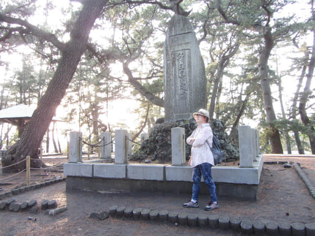 静岡市清水區三保松原 新日本三景之碑