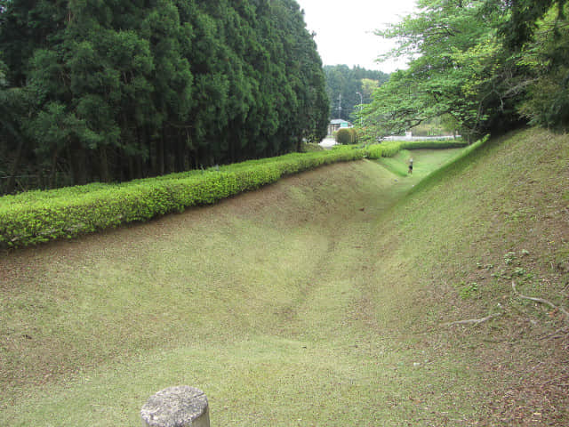 靜岡縣三島市 山中城 三之丸堀