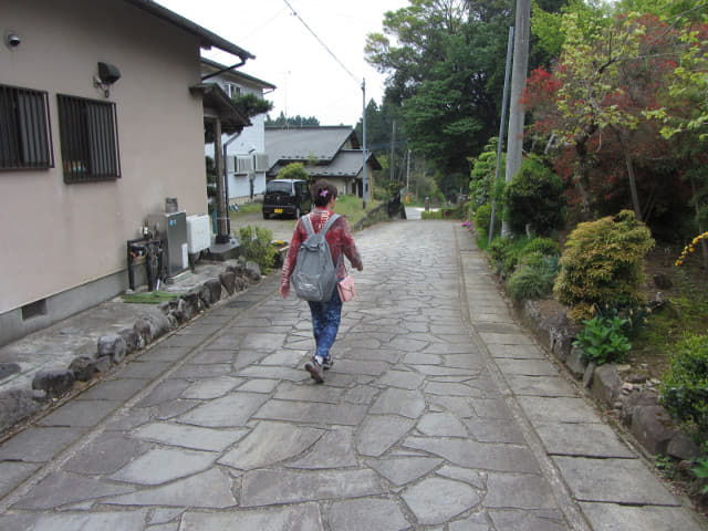 箱根舊街道石疊路 箱根八里．西坂段 山中城跡 宿場