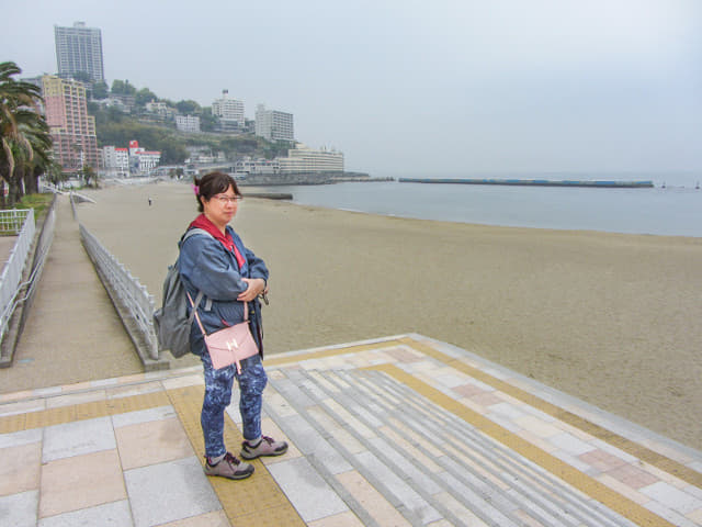 靜岡縣熱海市海岸公園(熱海太陽海灘公園) ジャカランダ遊歩道