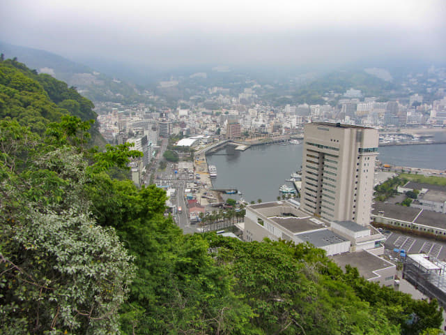 熱海纜車 錦浦山頂纜車站 展望台 眺望熱海市