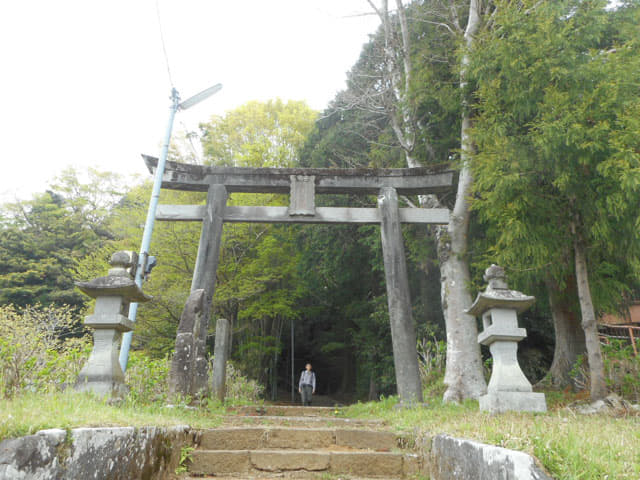 山中城 本丸跡出口