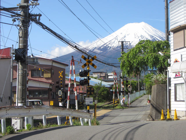 山梨縣富士吉田市 富士山