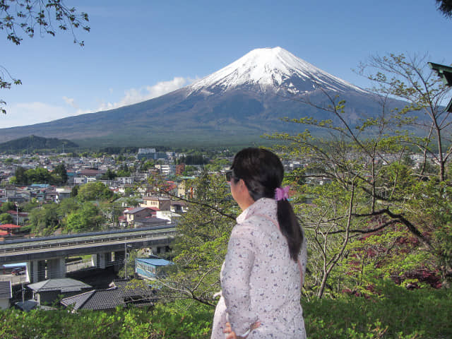 新倉山淺間公園(新倉淺間公園) 眺望富士山