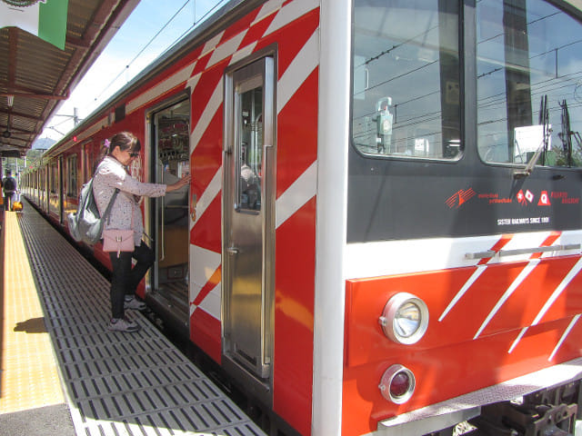 河口湖駅 富士急電車