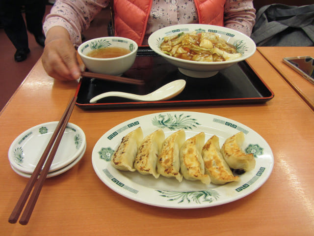 東京都．立川市 日高屋中華食堂 晚餐