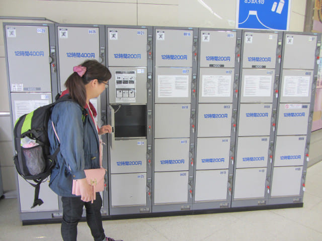 靜岡縣 新富士駅商場 置物箱 Locker