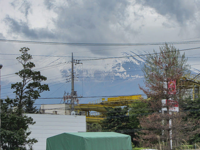 山梨縣富士吉田市 富士山