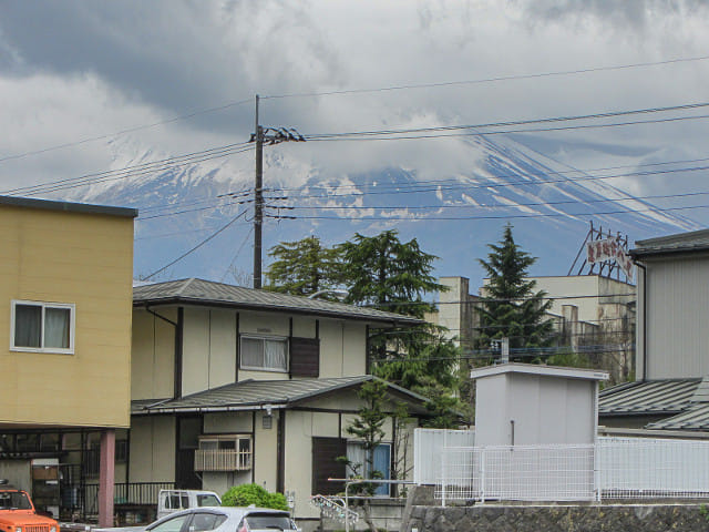 山梨縣富士吉田市 富士山