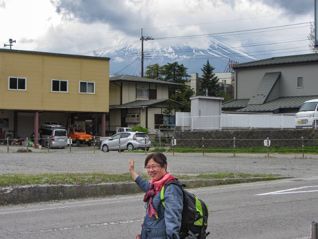 山梨縣富士吉田市 富士山