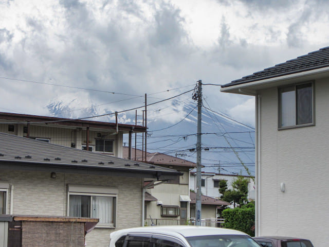 山梨縣富士吉田市 富士山