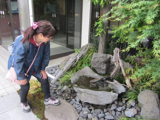 山梨縣富士吉田市．富士龍丘酒店 日式庭園