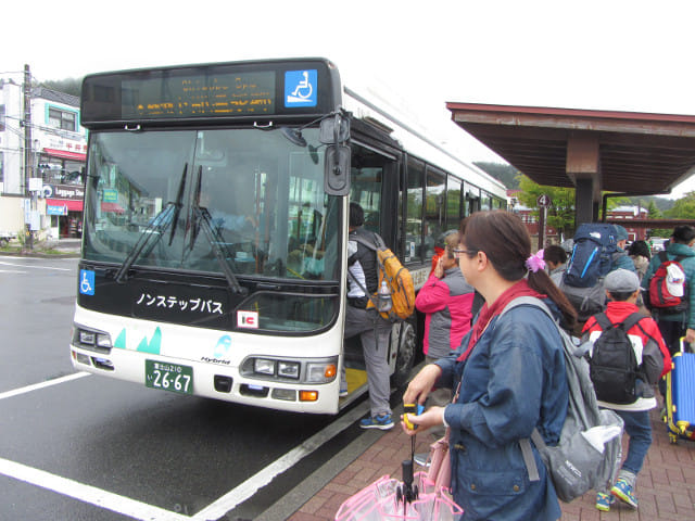 山梨縣富士河口湖町 河口湖駅 (Kawaguchiko station)