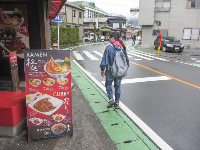 富士河口湖町 河口湖駅步行往河口湖