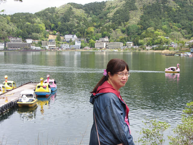 山梨縣富士河口湖町 河口湖