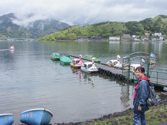 山梨縣富士河口湖町 河口湖