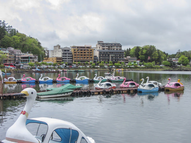 山梨縣富士河口湖町 河口湖