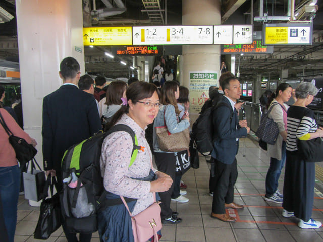 東京都．立川市 立川駅月台