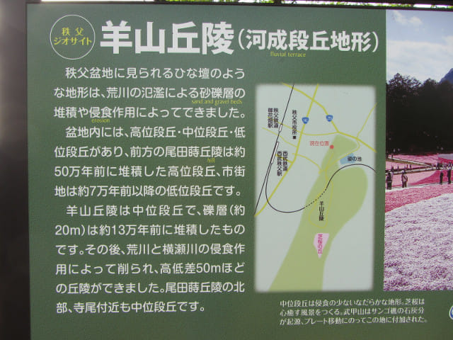 羊山公園 羊山丘陵 (河成段丘地形)形成過程