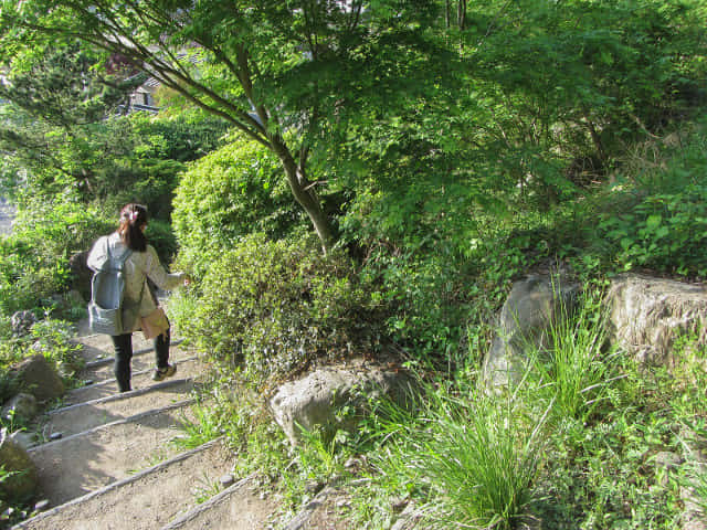 羊山公園 牧水之滝