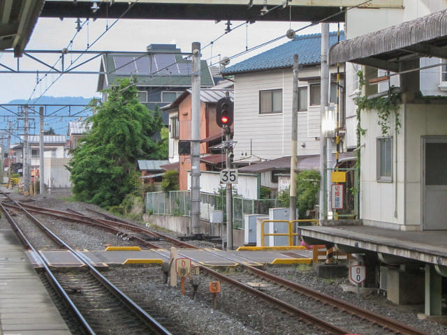 秩父鐵道．御花畑駅 月台