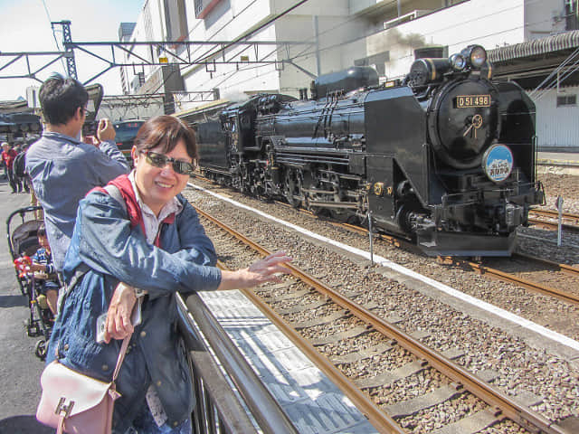 群馬縣 高崎駅 蒸汽火車