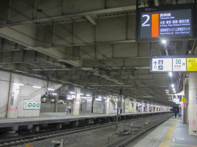 熊谷駅月台