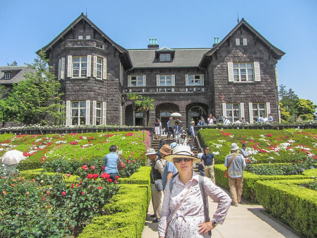 舊古河庭園．西洋庭園(玫瑰園)