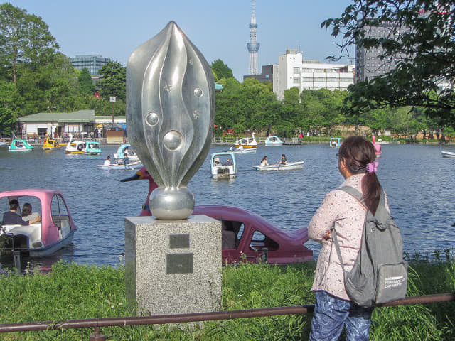 東京 上野公園 不忍池