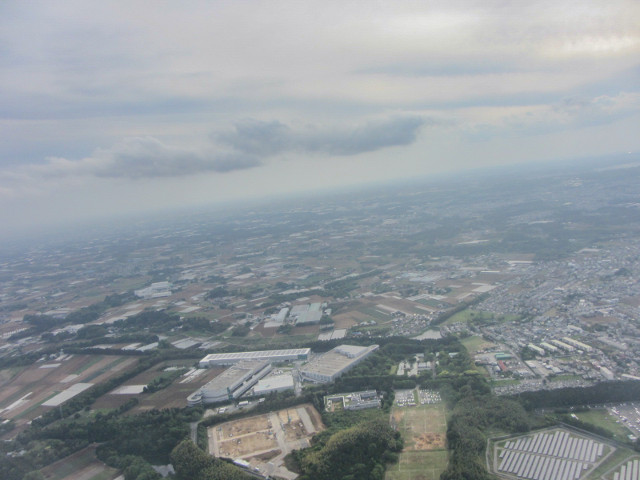 日本東京上空