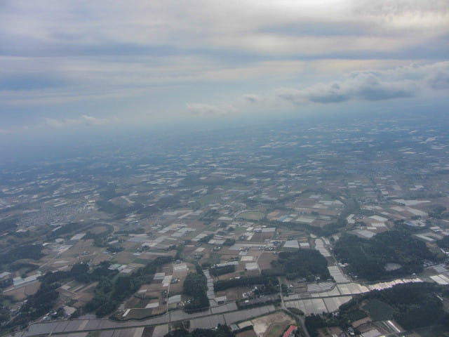 日本東京上空