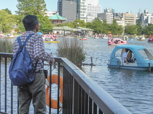 東京 上野公園 不忍池